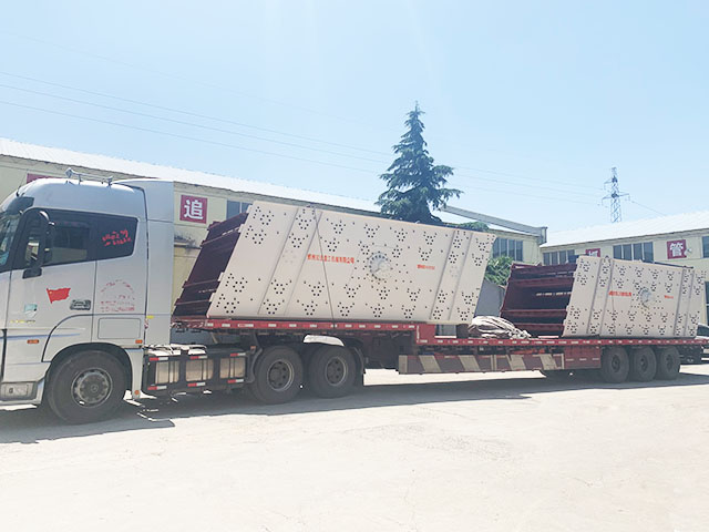 發(fā)貨了！中意振動(dòng)篩裝車成功，準(zhǔn)備出發(fā)！